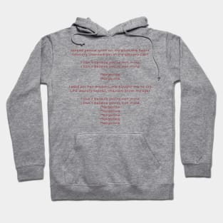 Sadgasm Margerine Lyrics Hoodie